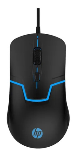 Mouse gamer de juego HP  M100 negro