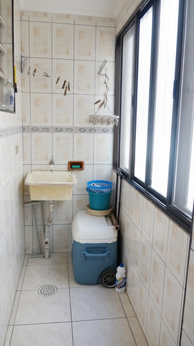 Imagem 9 de 23 de Praia Grande - Vl. Tupi- Litoral Sul- Apartamento 2 Dormitórios, 1 Vaga, 30 Metros Da Orla, Abaixo Do Valor De Mercado! - 17343