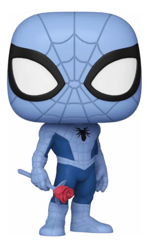Funko Pop! Spider-man Blue 1355 - Marvel Collector Corps