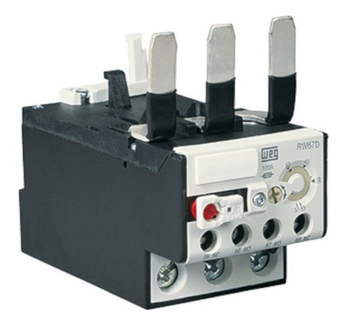 Relé Térmico Sobrecarga RW67-2D3-U057 40 - 57a - P/ CONTATOR WEG CWM50-80