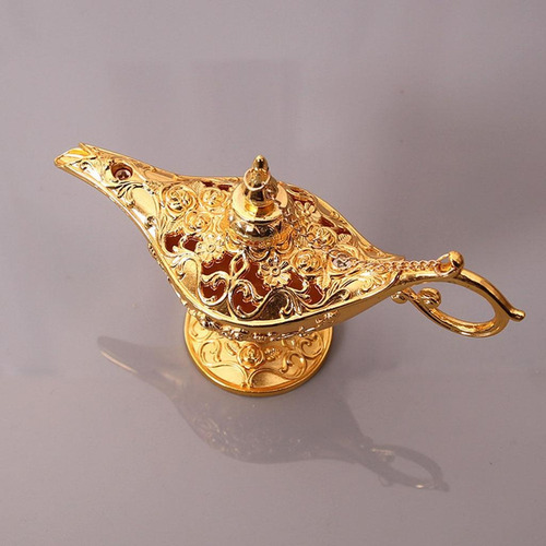 Lámpara De Aceite De Té, Luz Dorada, 12 X 4,4 X 7,6 Cm