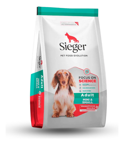 Sieger Perro Adulto Mordida Pequeña Bolsa X 3kg - Hn-