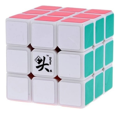 Cubo 3x3 5cm Dayan Zhanchi 50mm Base Blanca Base Blanca