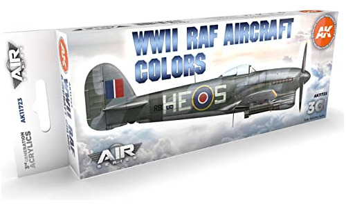 Conjunto De Colores Para Aviones Raf Wwii 3g Ak11723