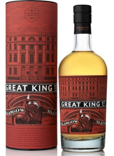 Whisky Compass Box Great King Glasgow Blend 500ml + Estuche