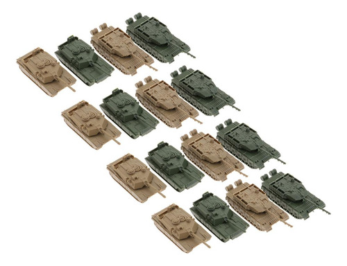 1:144 Modelo Juguetes Para Juegos Santable 16 Unids