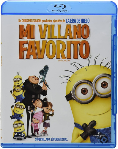 Mi Villano Favorito Blu Ray Película Nuevo