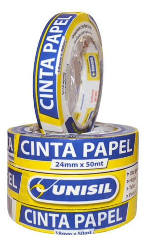 Cinta Pintor 18mm.x 50m.x6u.unisil H Y T