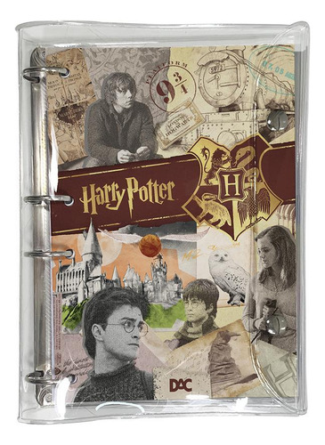 Fichário Escolar Colegial Harry Potter Com 192 Folhas Dac