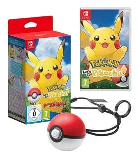 Pokémon: Let's Go, Pikachu! + Poké Ball Plus Pack Standard Edition Nintendo Switch Físico