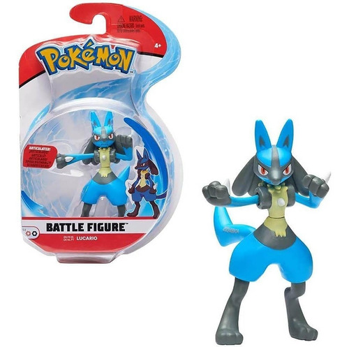 Pokémon Figuras De Ação - Lucario Battle Figure Pack - Sunny