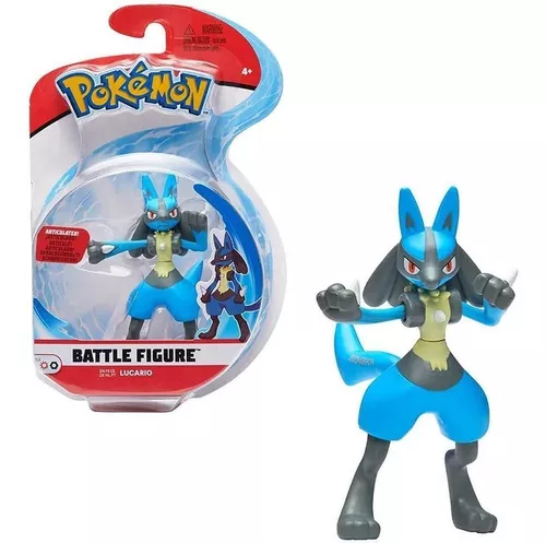 Compre Pokémon - 3 Figuras De Ação - Lucario + Zorua + Pikachu aqui na  Sunny Brinquedos.