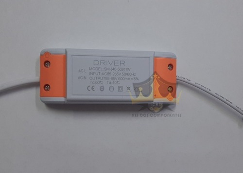 Kit C/ 3 Reator Para Plafon 48w / 600ma Drive Led Bivolt