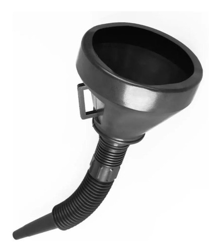 Funil Plástico Grande Gasolina Óleo Com Bico Flexível Carro