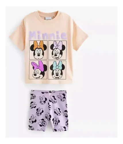 Conjunto 2 Piezas Disney Polera Y Short | Niña