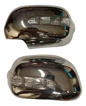 Comprar Cobertores Cromados Retrovisores Toyota Hilux 05-up Con Luz 