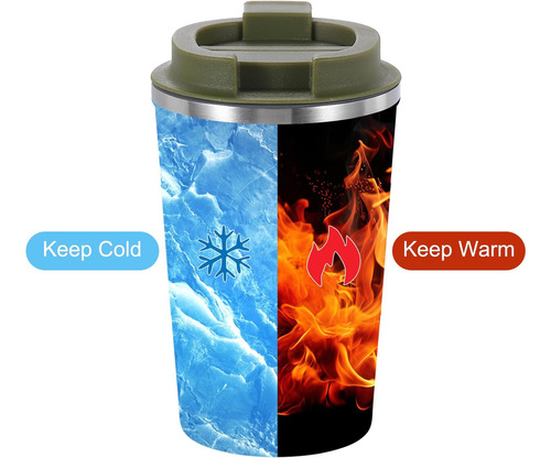 Taza De Viaje A Aislamiento De Uxcell, Taza De Café De Café