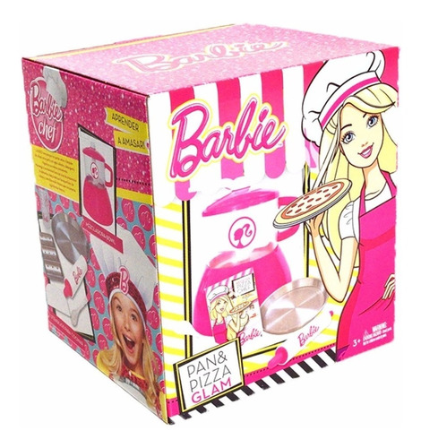 Barbie Chef Set Glam Panes Y Pizzas - Art. Bb9997 