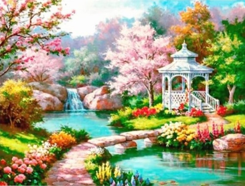 Kit Diamond Painting Pintura De Diamante - Paisaje 35