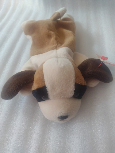 Peluche Ty Beanie Babies Perrito Bernie San Bernardo- 1996