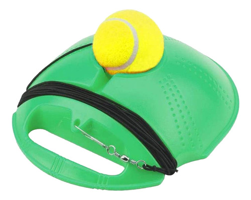 Pelota De Rebote Para Entrenador De Tenis Solo Con Verde