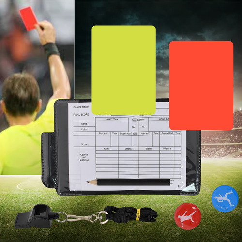 Kit De Árbitro, 1 Juego De Juego De Árbitro De Partido