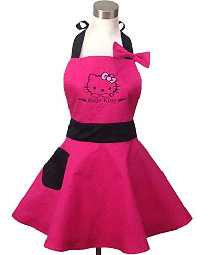 Mandil De Cocina Retro De Hello Kitty