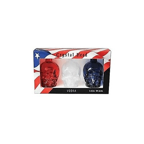 Crystal Head Tres Colores Miniaturasx3 Plaza Serrano-centro
