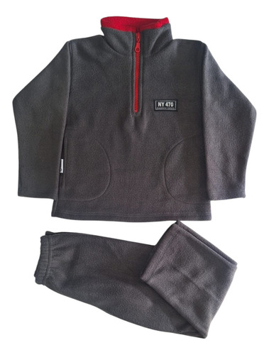 Conjuntos Micro Polar. Art 45 Gris Oscuro 2