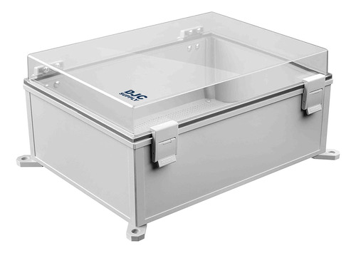 Djc Supply Co. Caja Electrónica Con Bisagras Ip67 Resistente