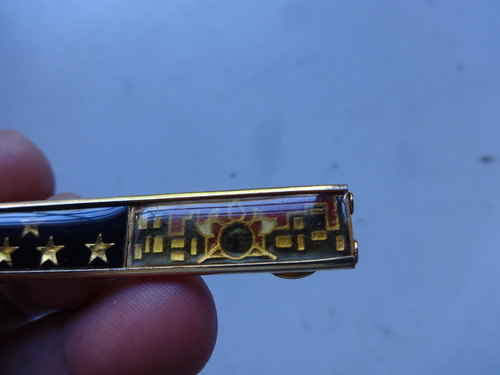 Militaria Antiguo Escudo Pin Bomberos Antiguo Barra Especial (Usado)
