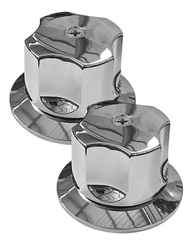Juego De Manerales Abs Cromado Fontanery Color Plateado