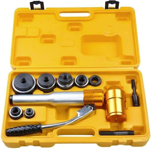 Perforadora Hidraulica Acero Para Fontanero Electrico 6 Kit