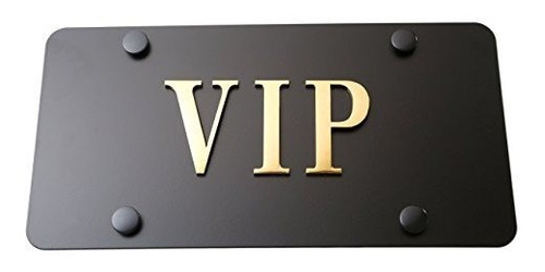 Lfparts Vip 3d Letters Emblem On Black Stainless