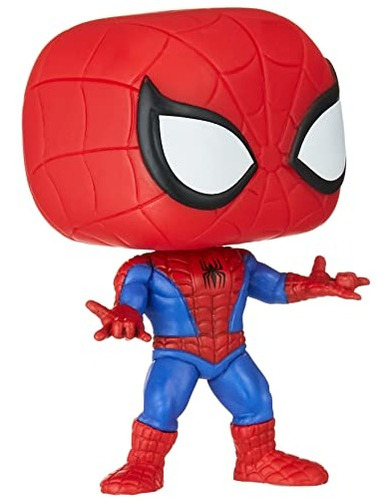 Funko Pop Marvel Animated Spiderman Spiderman Exc Action