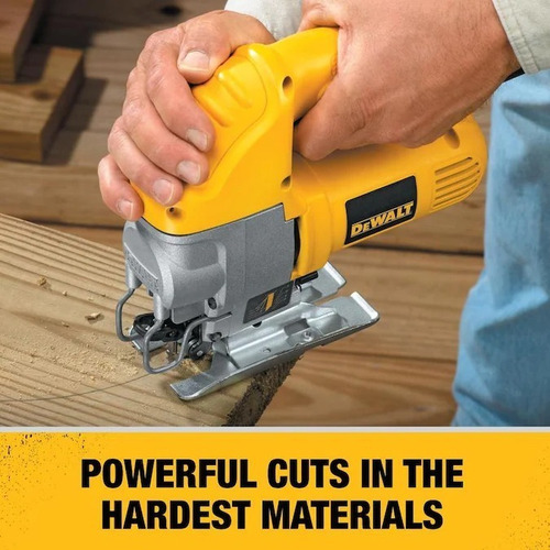 Sierra Caladora Dewalt De 5.5 Amp, Mango En U, Sin Llave.