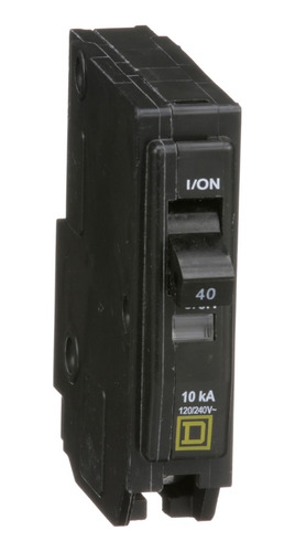 Pastilla Interruptor Termomagnetico 1 Polo 40a Squared Qo140