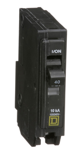 Paquete 2 Interruptor Termomagnetico 1polo 40a Squared Qo140