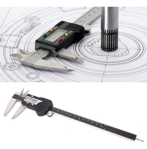 Vernier Electronico Multifuncional Yencoly Digital Para