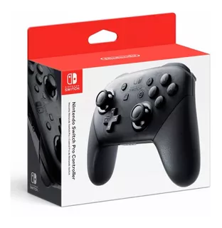 Control Nintendo Switch Pro Controller Black(bluetooth, Nfc)