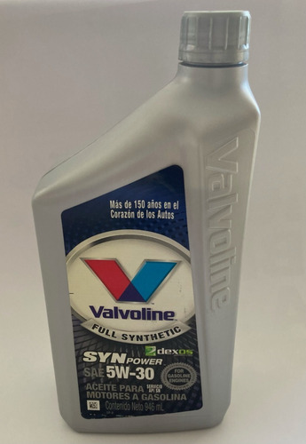 Aceite Valvoline Sintético 5w30 Dexos1