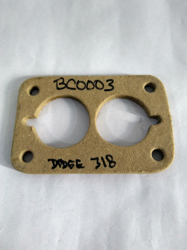 Empacadura Base Carburador Dodge Mot 318