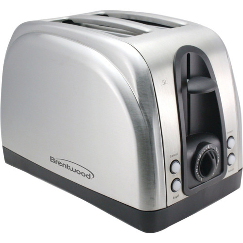 Brentwood Ts-225s 2 Rebanadas Tostadora Elegante Con