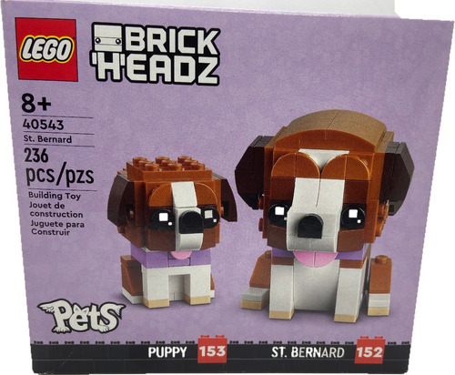 Lego Perros San Bernardo Linea Pets (40543) 236 Piezas