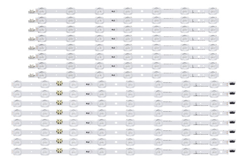 Kit Tiras De Led Samsung Un55hu7200 Hu7200 2014svs55