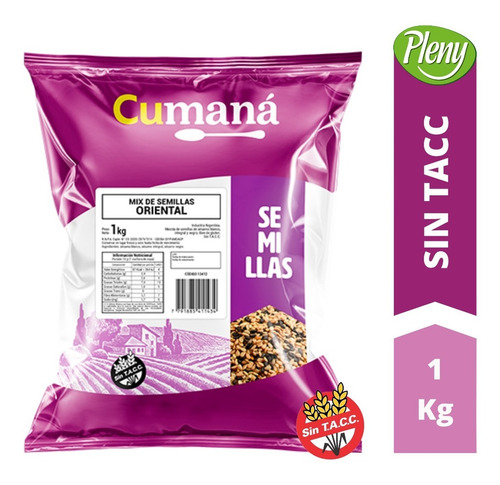 Mix De Semillas Oriental X 1 Kg - Libre De Gluten Sin Tacc