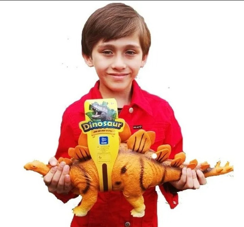 Imagen 5 de 8 de Dinosaurios Grandes Juguete Sonido Niños Colección Completa