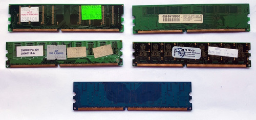 Memorias Ram Ddr 256mb (ddr400) / Pc3200