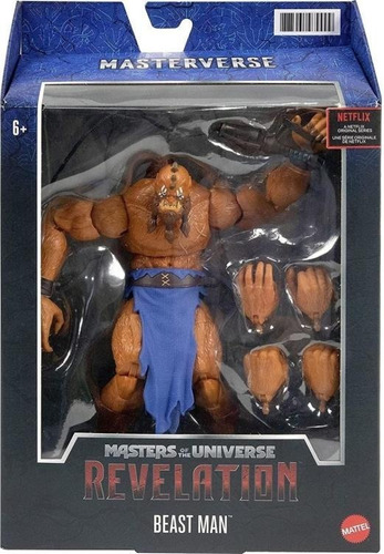 Imagem 1 de 5 de Masters Of The Universe: Revelation Masterverse Beast Man