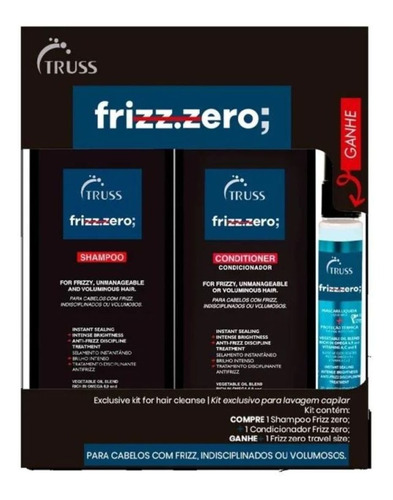  Kit Truss Frizz Zero; C/3